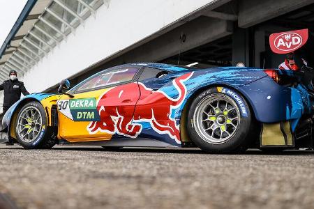 Ferrari 488 GT3 - Liam Lawson - DTM-Test - Hockenheim 2021