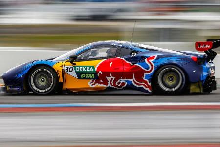 Ferrari 488 GT3 - Liam Lawson - DTM-Test - Hockenheim 2021