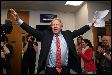 . 13_12_2019. London, United Kingdom. Boris Johnson Election...