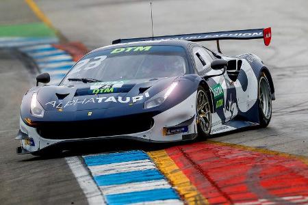 Ferrari 488 GT3 - Alex Albon - DTM-Test - Hockenheim 2021