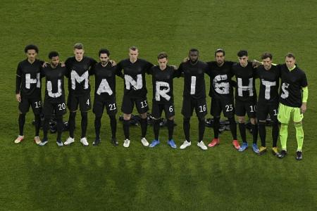 Kohler über Menschenrechts-Aktionen der Nationalmannschaft: 