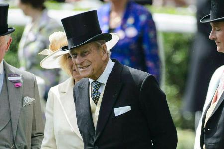 Prinz Philip beim Pferderennen von Royal Ascot 2016.