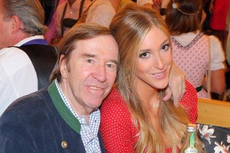 Günter und Alana Netzer 2015 auf dem Münchner Oktoberfest.