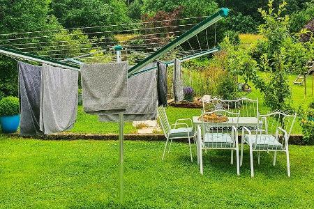 Nachhaltiges Wäschetrocknen ist in vielen - aber nicht allen - deutschen Haushalten selbstverständlich.