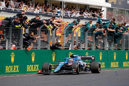 Esteban Ocon - Alpine - GP Ungarn 2021 - Budapest - Rennen