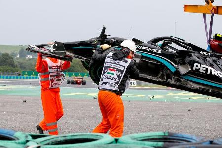 Valtteri Bottas - Mercedes - GP Ungarn 2021 - Budapest - Rennen