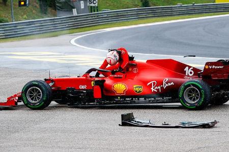 Charles Leclerc - Ferrari - GP Ungarn 2021 - Budapest - Rennen