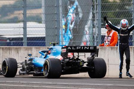 Esteban Ocon - Alpine - GP Ungarn 2021 - Budapest - Rennen