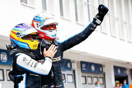 Alonso - Ocon - Alpine - GP Ungarn 2021 - Budapest - Rennen
