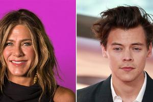 Jennifer Aniston und Harry Styles scheinen sich einen Kleiderschrank zu teilen.