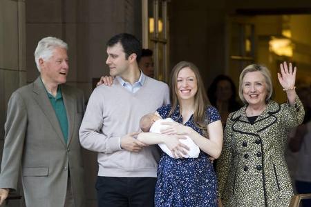 ...eine kleine Tochter und seit Juni 2016 auch einen Sohn hat. Bill ist also schon jetzt Amerikas 