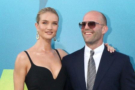 Rosie Huntington-Whiteley und Jason Statham auf einer Filmpremiere in Los Angeles.