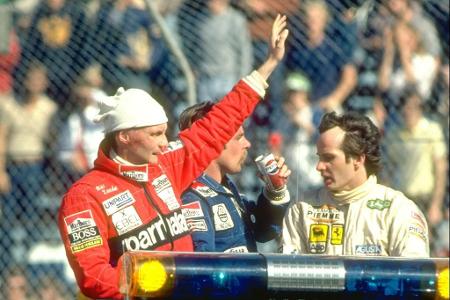 'Es war logisch und völlig unausweichlich, dass ich reiten lernen musste, obwohl mich alles daran angewidert hat.' (Lauda üb...