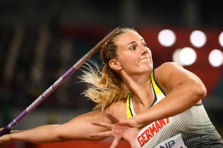 Medaillenkandidatin Hussong quält sich ins Speerwurf-Finale