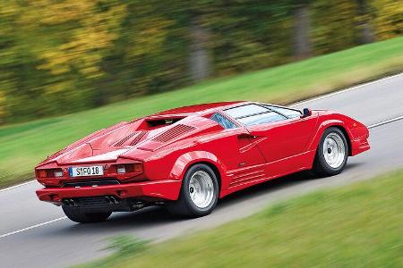Lamborghini Countach, Seitenansicht