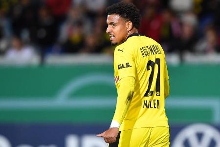 Sorgenkind oder Volltreffer? Diese Frage ist bei Neuzugang Donyell Malen noch nicht zu beantworten. Im Pokal ließ der Nieder...