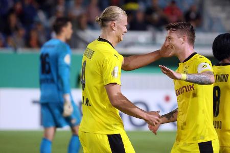 Auch im offensiven Bereich muss sich der BVB keine Gedanken machen. Marco Reus verzichtete auf die EM und präsentiert sich n...