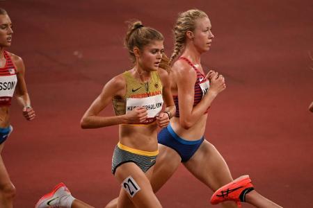 Klosterhalfen gute Achte über 10.000 m - zweites Gold für Hassan