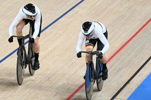 Hinze im Sprint-Halbfinale, Friedrich ausgeschieden