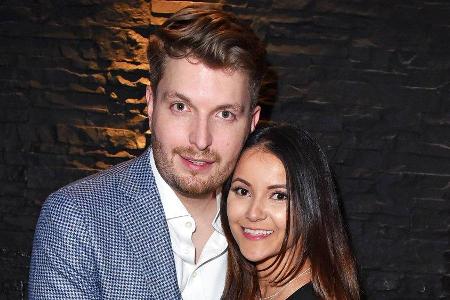 Kattia Vides mit Patrick Weilbach auf einem Event in Berlin im Jahr 2019