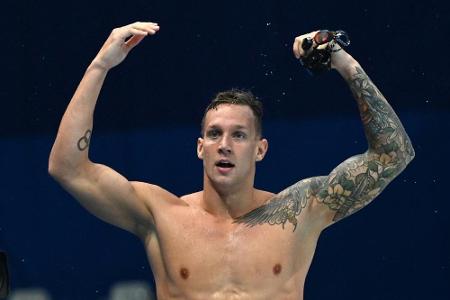 US-Schwimmstar Dressel gewinnt viertes und fünftes Gold in Tokio