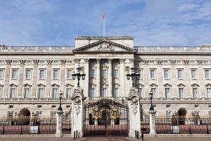 Der Buckingham Palast in London.