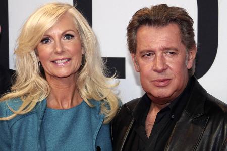 Jan Fedder mit Gattin Marion beim Gro�stadtrevier-Spezial z...