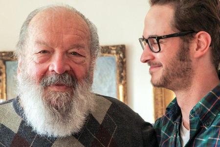 Carlo Pedersoli aka Bud Spencer (l.) und Regisseur Karl-Martin Pold in 