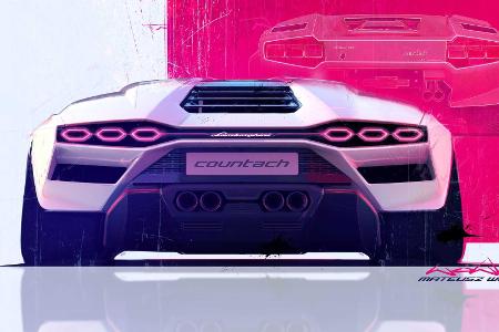 Der Lamborghini Countach ist zurück: Premiere mit V12-Hybrid
