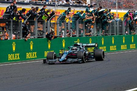 Sebastian Vettel - GP Ungarn 2021