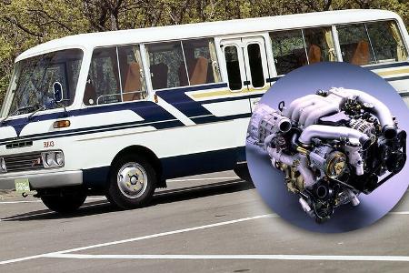 Mazda Parkway Rotary Super Deluxe 26 Wankelmotor Bus