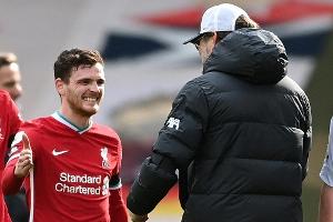 Liverpool verlängert  mit Linksverteidiger Robertson