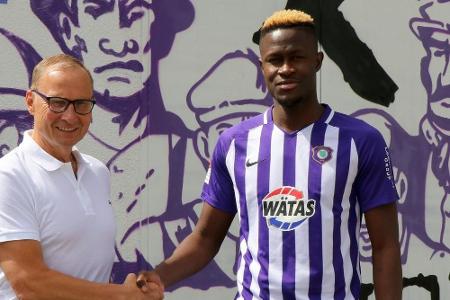 Aue holt Stürmer Gueye