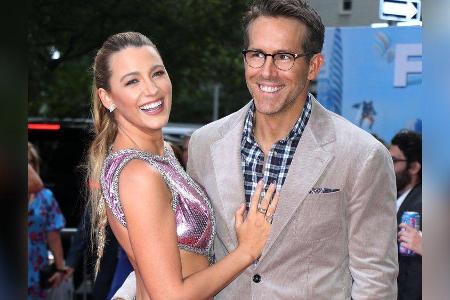 Blake Lively und Ryan Reynolds auf dem roten Teppich in New York.