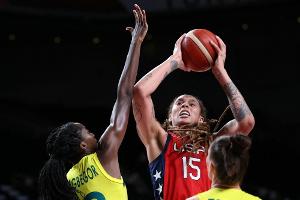 53. Sieg in Serie: US-Basketballerinnen stürmen ins Halbfinale