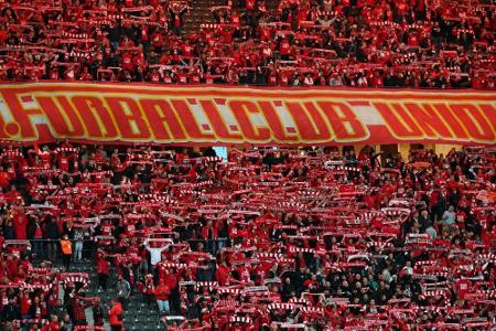 In der Heimat des Rivalen: Union feiert Europacup-Fest