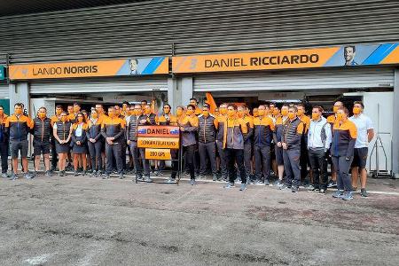 Daniel Ricciardo - McLaren - GP Belgien - Spa-Francorchamps - 26. August 2021