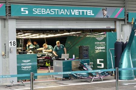 Aston Martin - GP Belgien - Spa-Francorchamps - 26. August 2021