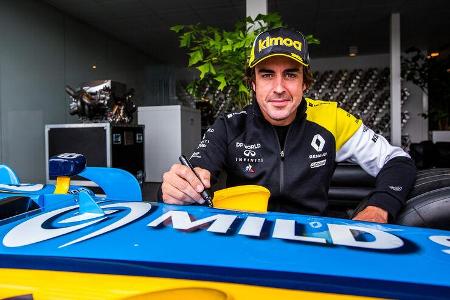 Fernando Alonso - Renault - Comeback - 2020