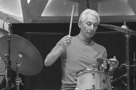Charlie Watts während eines Auftritts in Las Vegas.