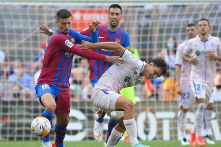 Bei ter Stegens Comeback: Barca müht sich zum Sieg