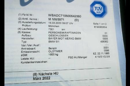 BMW M 535i (1985) im Fahrbericht: Unterschätzter Hochgenuss