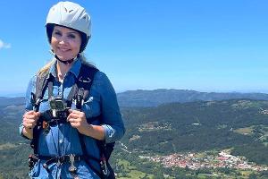 Judith Rakers wagte sich für "Wunderschön" in spanische Höhen.