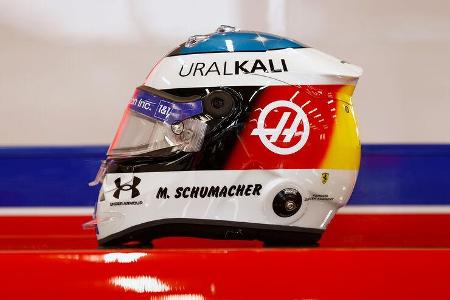 Mick Schumacher - Helm - Formel 1 - GP Belgien - Spa-Francorchamps - 27. August 2021