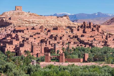 Marokko hat sich über Jahrzehnte hinweg zu einem richtigen Filmland entwickelt. Die Wüstenstadt Ait-Ben-Haddou war Schauplat...
