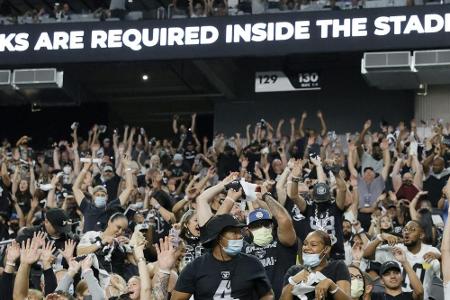 NFL: Raiders lassen nur noch geimpfte Fans ins Stadion