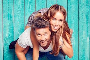 Annemarie und Wayne Carpendale präsentieren die Show "How Fake Is Your Love?".