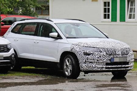 06/2020, Skoda Karoq Facelift Erlkönig