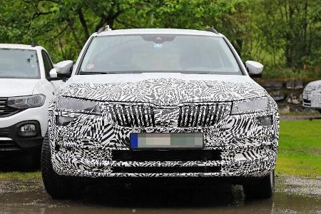 06/2020, Skoda Karoq Facelift Erlkönig