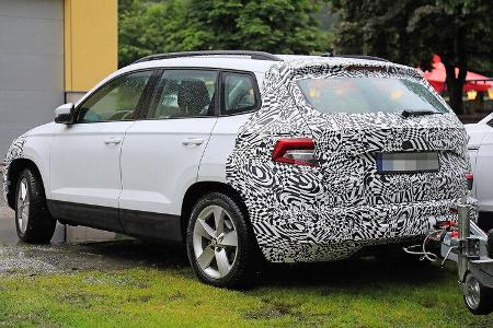 06/2020, Skoda Karoq Facelift Erlkönig